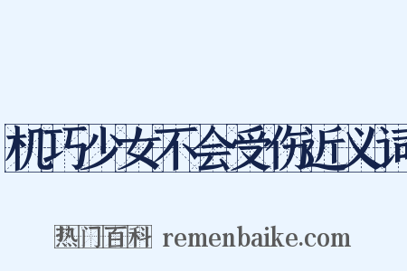 机巧少女不会受伤近义词是什么意思的图片